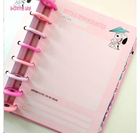 Planner perpetuo A5 Snoopy