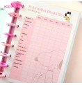 Planner perpetuo A5 Snoopy