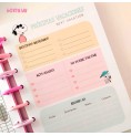 Planner perpetuo A5 Snoopy