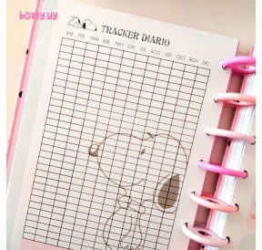 Planner perpetuo A5 Snoopy