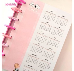 Planner perpetuo A5 Snoopy