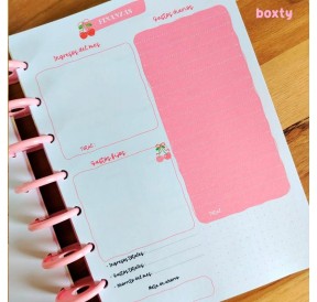 Agenda semanal A5 Cherry Power