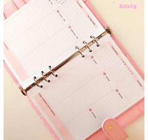 Agenda semanal Blossom