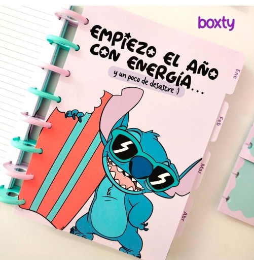 Pack Separadores mensuales Stitch