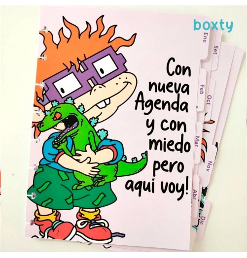 Pack separadores mensuales Carlitos