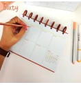 Set Planner Caramel