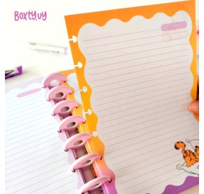 Pack hojas Garfield