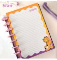 Pack hojas Garfield