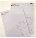 Hojas notas Garfield